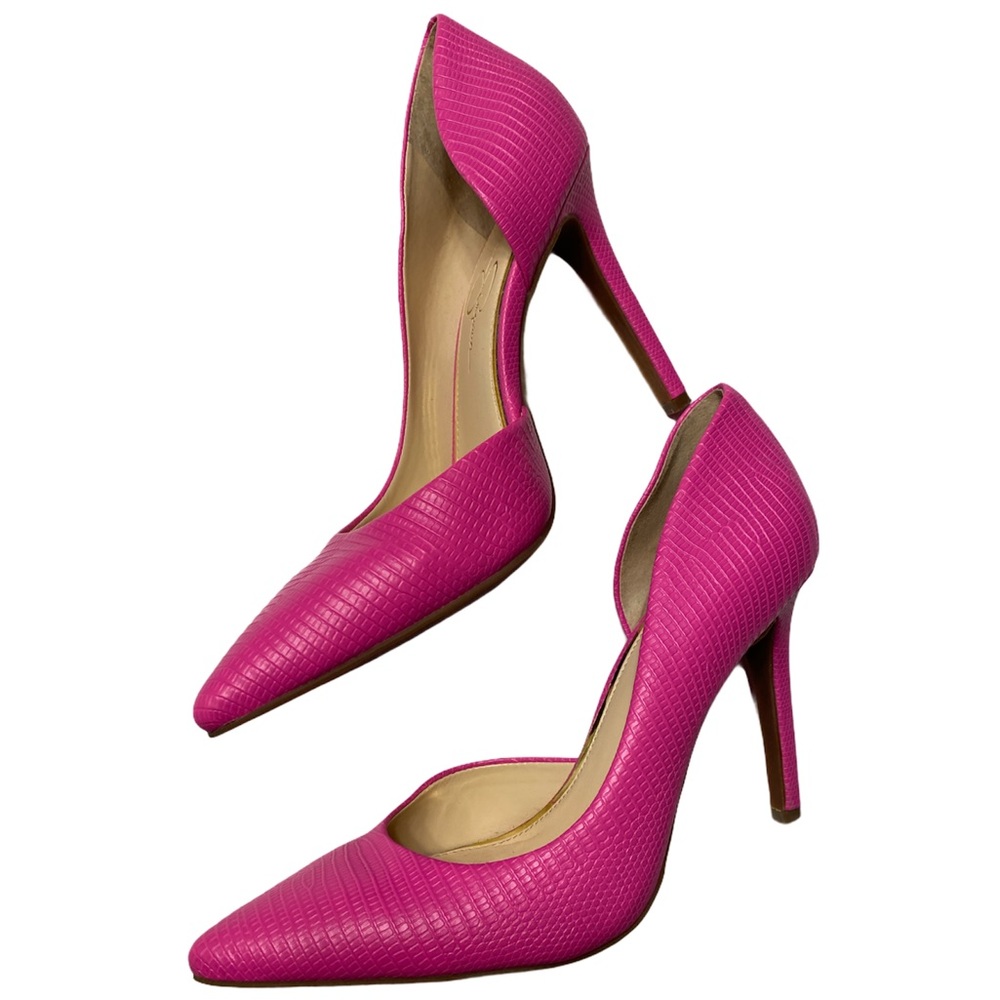 NWOT Fuschia Jessica Simpson Pumps Size 8